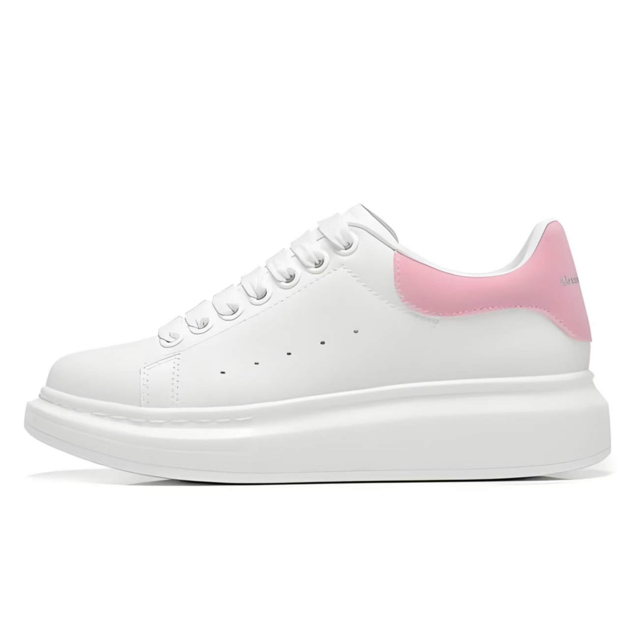 2025 Putian Shoes Mcqueen White Sneakers Pure Original Classic Fashion Couple Sneakers for Men and Women Wear-Resistant Height-Increasing Shoes for Men